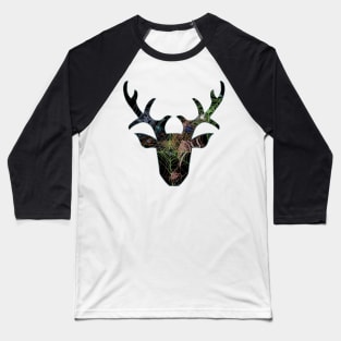 Web Head Deer v1 Baseball T-Shirt